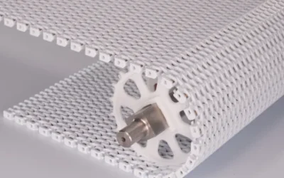 CHAIN LINK TRANSPORT BELT