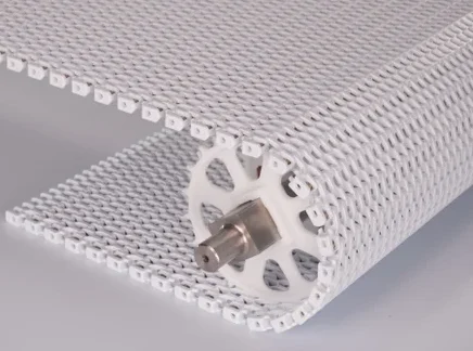 CHAIN LINK TRANSPORT BELT
