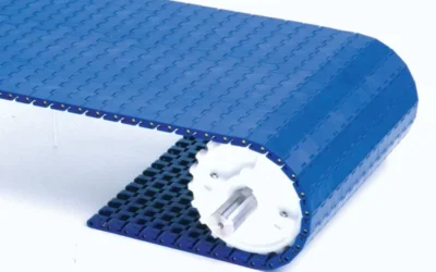 PLASTIC MODULAR TRANSPORT BELT