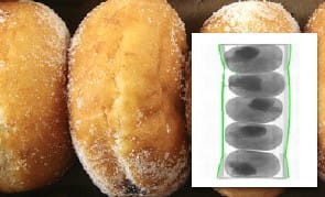 X-ray Doughnut Scan Image X-ray Doughnut Scan Image